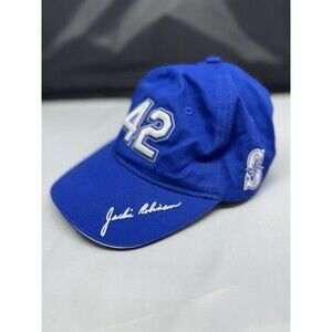 Seattle Mariners Jackie Robinson Embroidered Signature #42 Adjustible Hat SGA